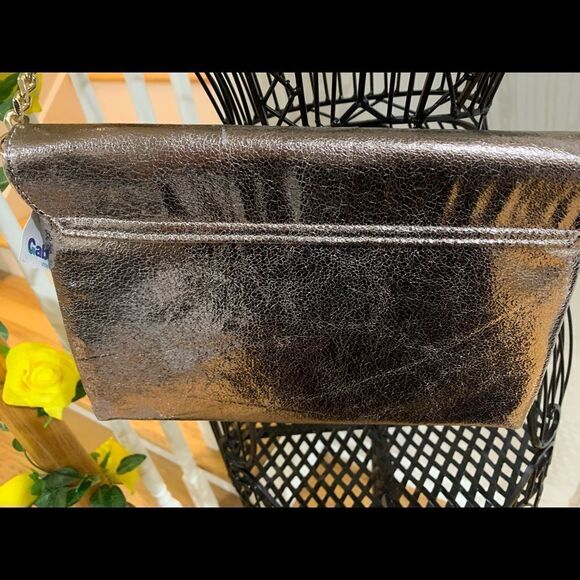 ✨Express gold envelope evening bag NWT - Picture 5 of 6